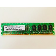 Micron (MT16HTF6464AY-40EB2) 512MB PC-3200 DDR2-400MHz DIMM 240pin