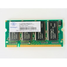 Nanya (NT256D64SH8BAGM-6K) 256MB PC-2700 DDR-333MHz SODIMM 200pin