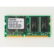 Toshiba (THLY6416G1FG-80) 128MB SDRAM-100MHz SODIMM 144pin